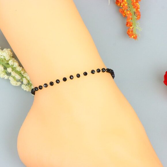 "Handmade Anklet – A Stylish Choice for Women, Thoughtful Gift Idea, EVCH1481 - Picture 3 of 10